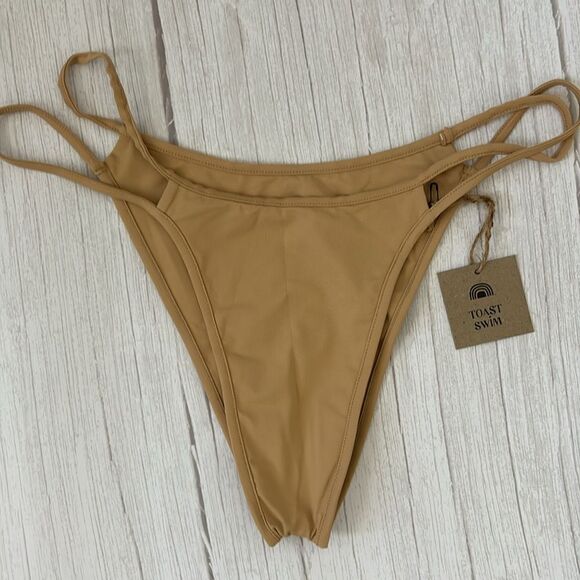 Stone Fox Swim Signature Open Side Bikini Bottom - Picture 2 of 6